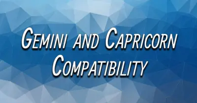 Gemini and Capricorn Compatibility